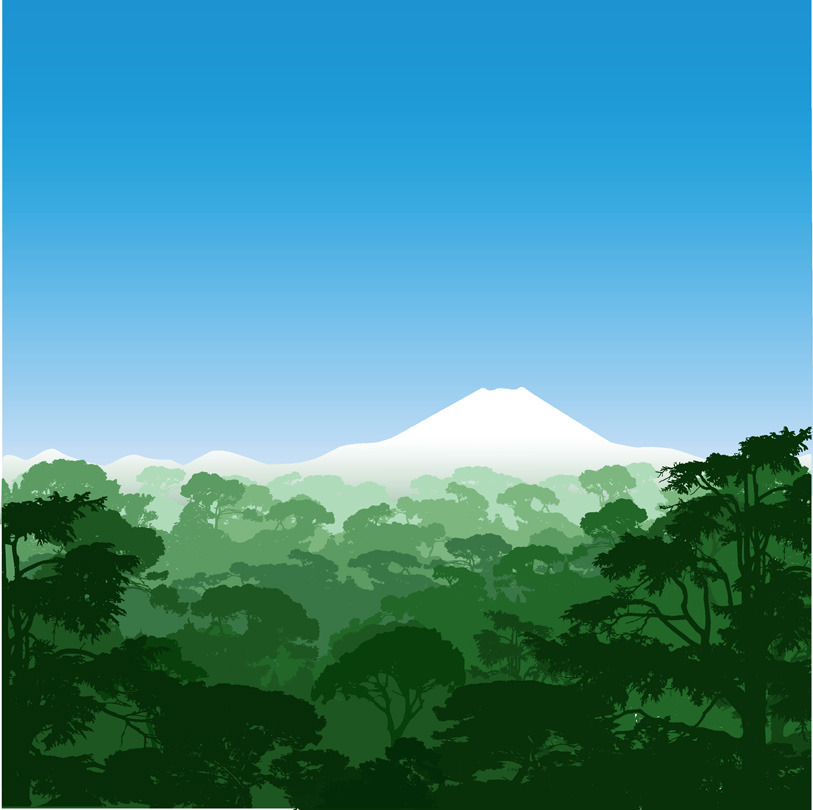 Mountain scenery (4201) Free EPS Download / 4 Vector