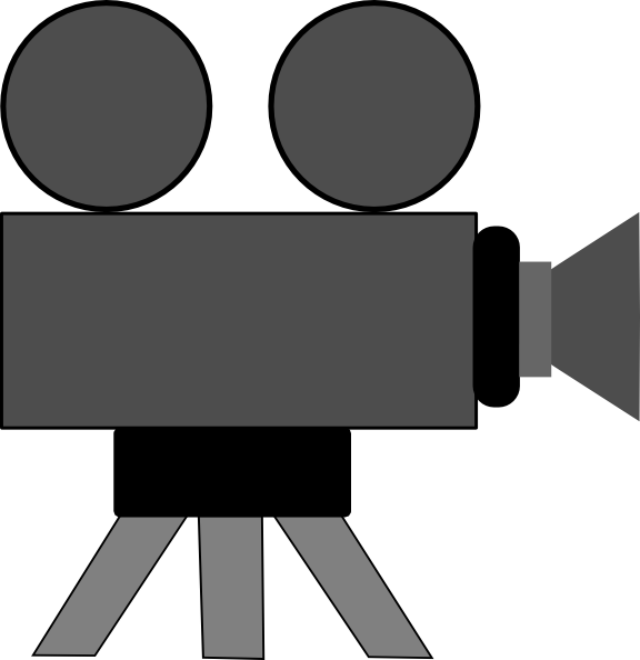 free vector Movie Camera clip art