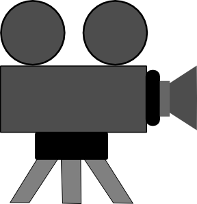 free vector Movie Camera clip art