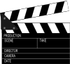free vector Movie Clapper Board clip art