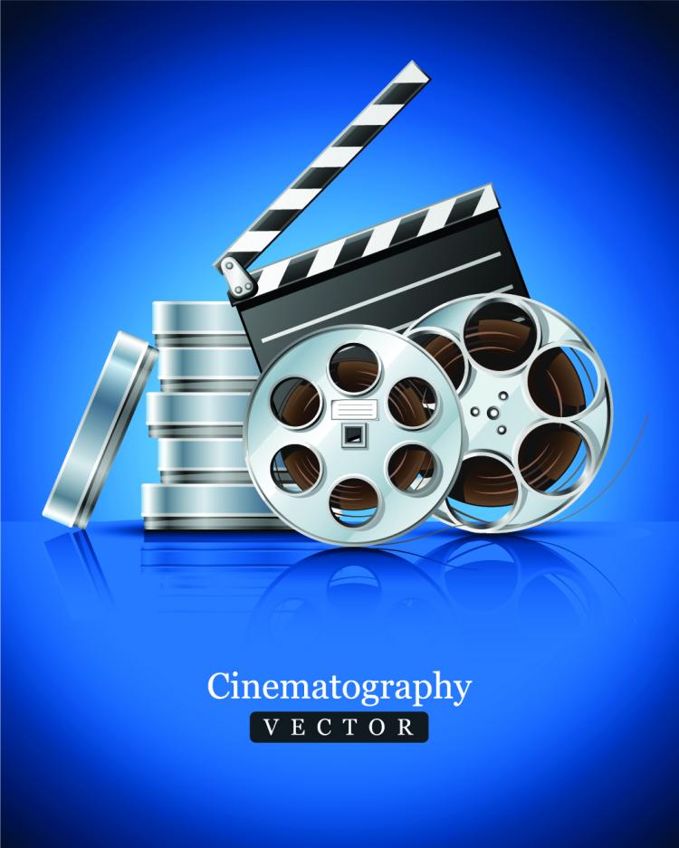 free vector Movie props and equipment highdefinition picture clip art