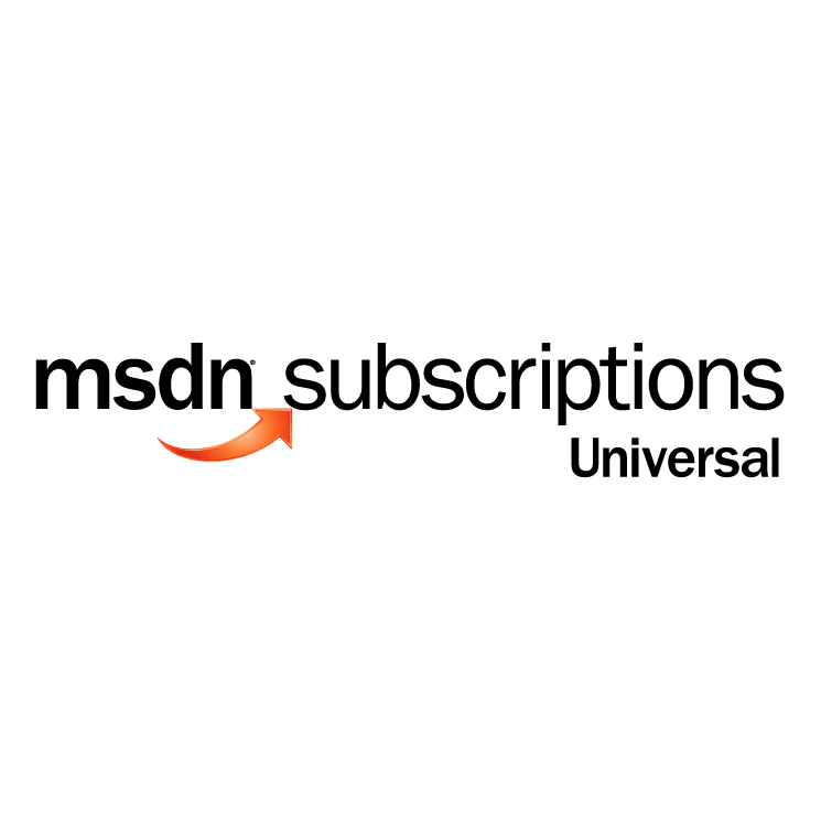 free vector Msdn subscriptions universal