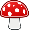 free vector Mushroom  clip art