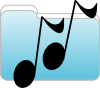 free vector Music Folder clip art