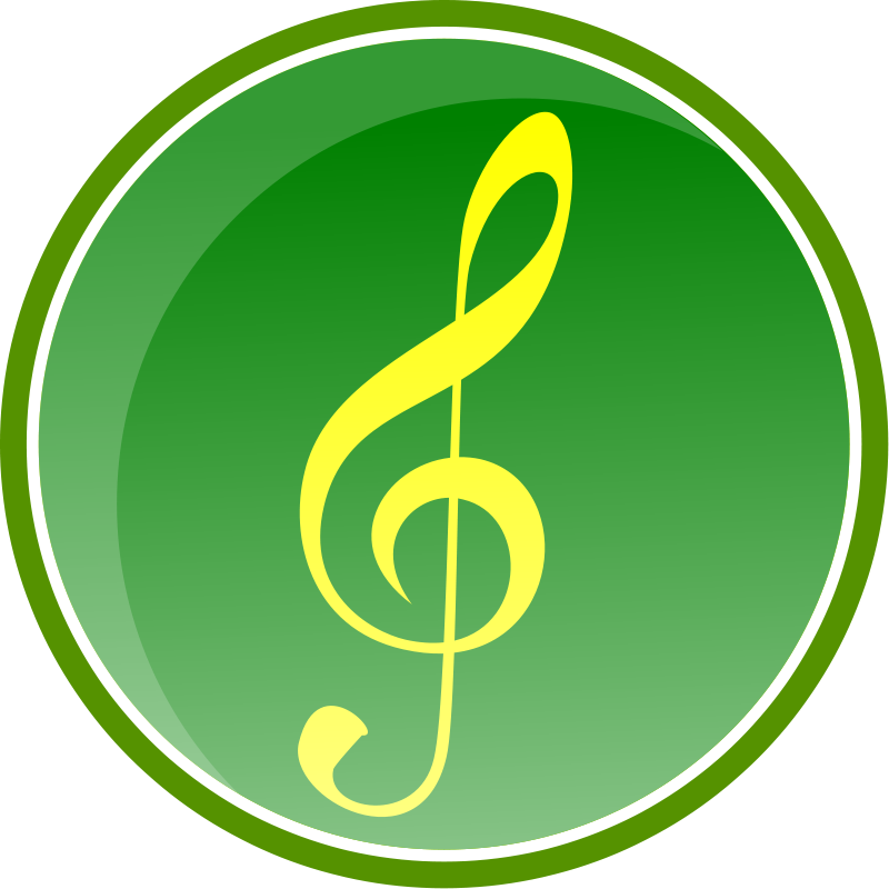 free vector Music Icon-Green-2