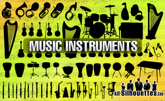 free vector Music Instruments