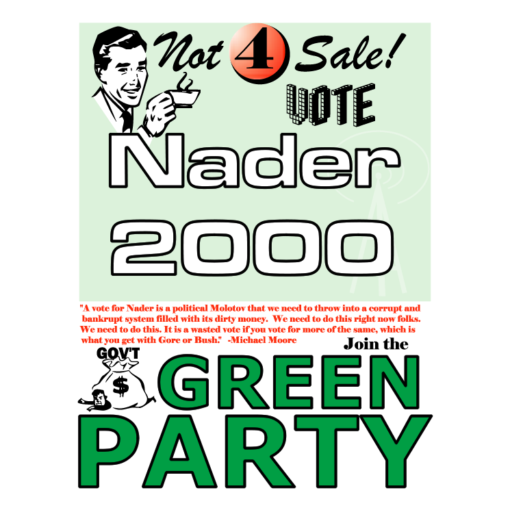 free vector Nader 2000