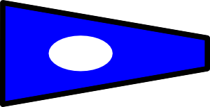 free vector Nautical Signal Flag clip art