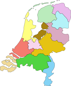 free vector Netherland Nederland Map clip art