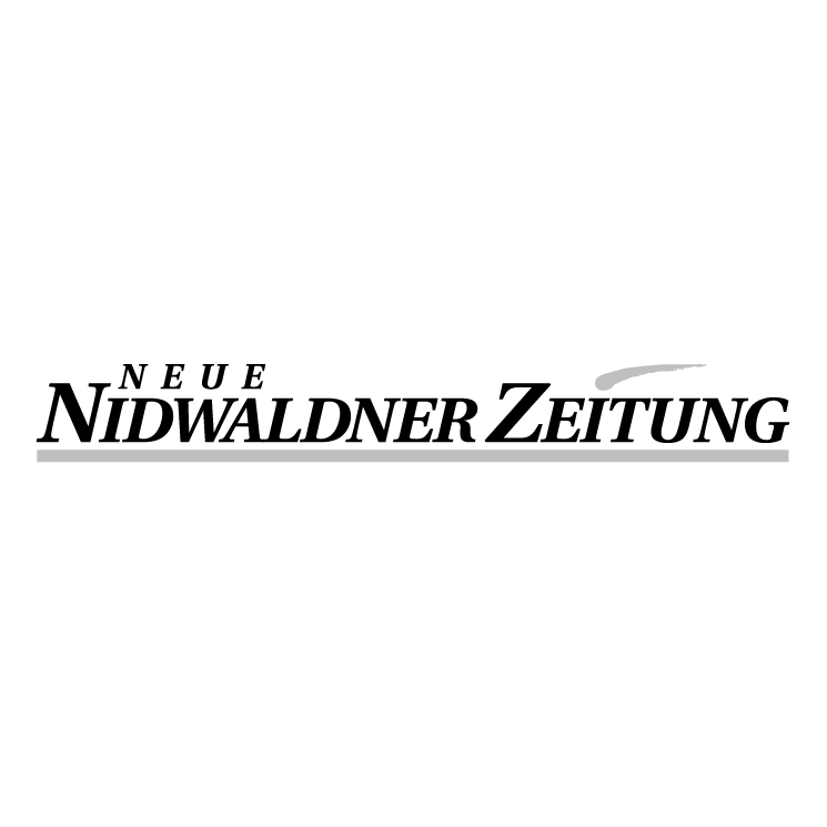 free vector Neue nidwaldner zeitung