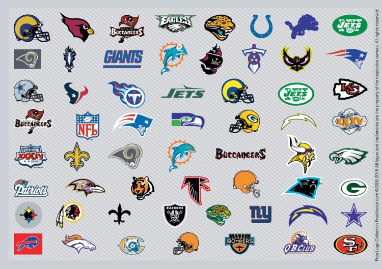 Nfl Team Logos 10451 Free Ai Eps Svg Download 4 Vector