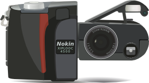free vector Nikon Coolpix 4500 Digital Camera clip art
