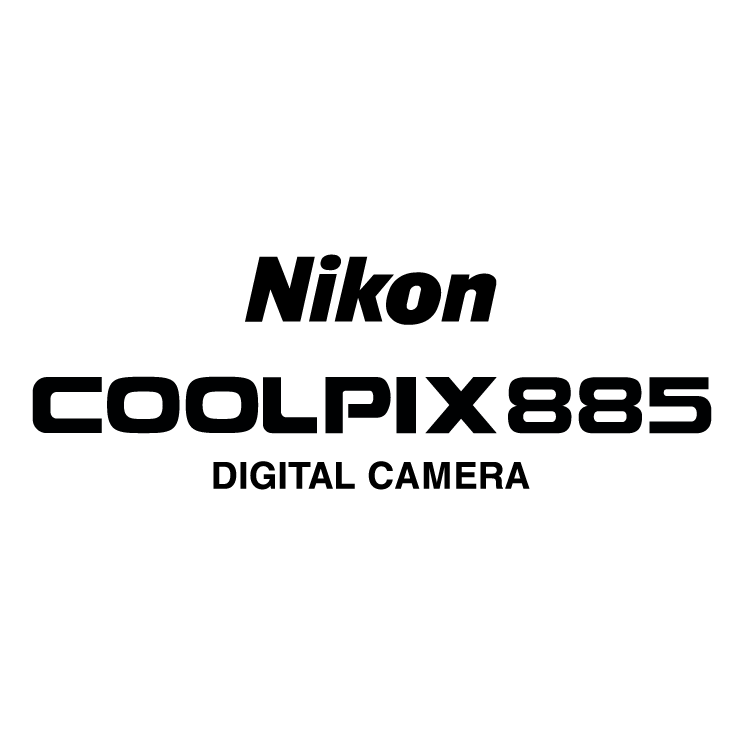 free vector Nikon coolpix 885