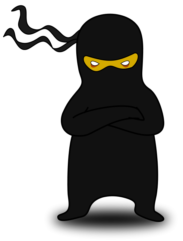 Ninja (102578) Free SVG Download / 4 Vector