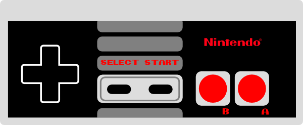 free vector Nintendo Controller clip art