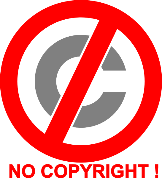 free vector No Copyright Icon clip art