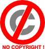 No Copyright Icon clip art Free Vector / 4Vector