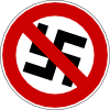 free vector No Nazis clip art