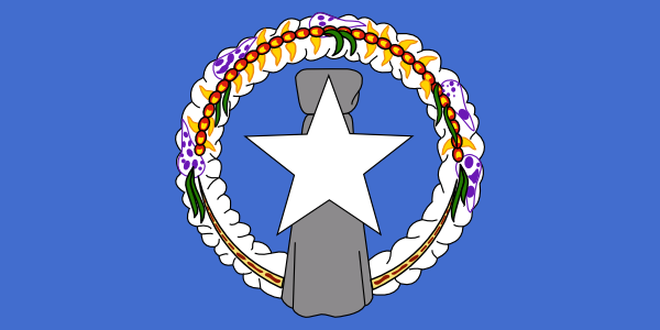 free vector Northern Mariana Flag clip art