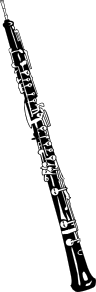 free vector Oboe clip art