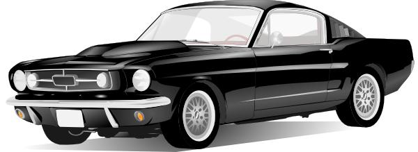 free vector Old Style American Car clip art