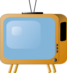 free vector Old Styled Tv Set clip art