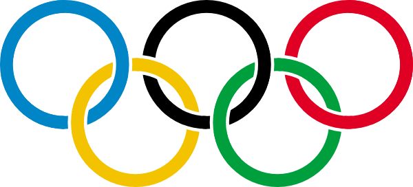 free vector Olympic Rings clip art