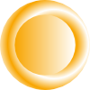 free vector Orange Circular Button clip art