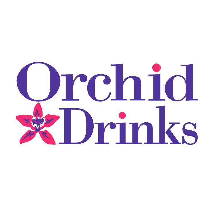 free vector Orchid drinks