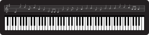 free vector Organ Keyboard clip art