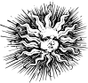 free vector Ornate Sun clip art