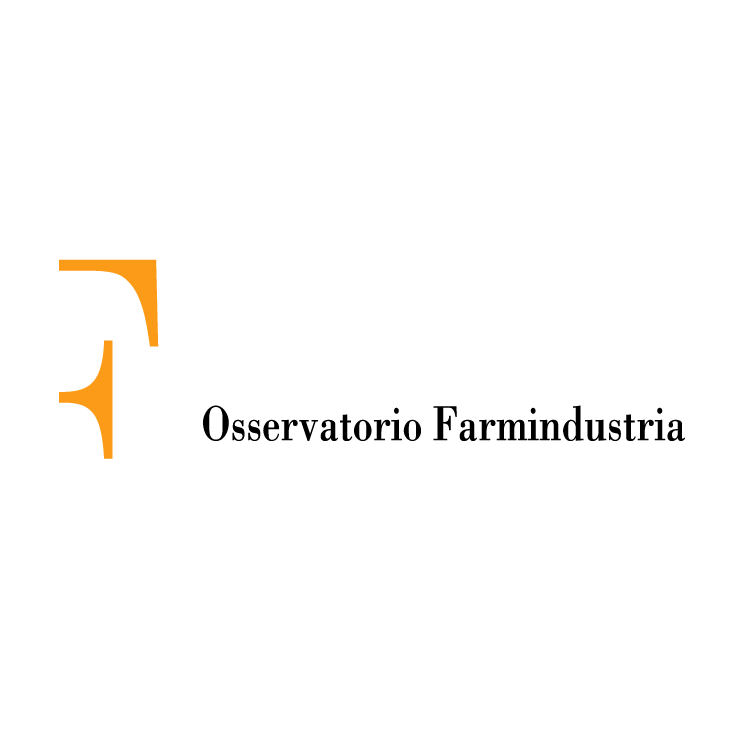free vector Osservatorio farmindustria