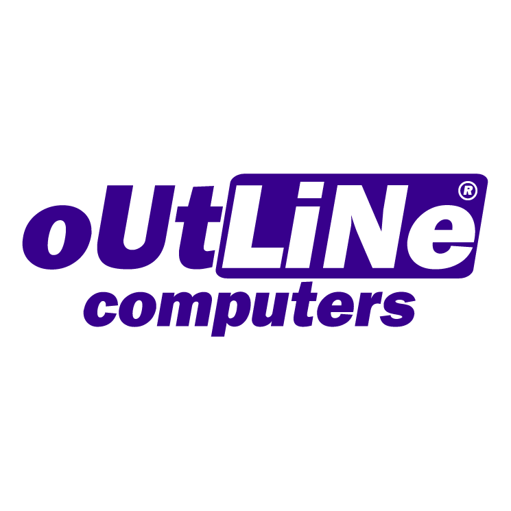 free vector Outline computers
