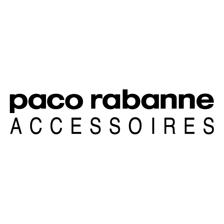 free vector Paco rabanne accessoires