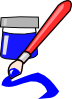 free vector Paint Brush clip art