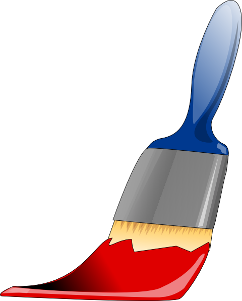 Download Paint Brush clip art (117816) Free SVG Download / 4 Vector