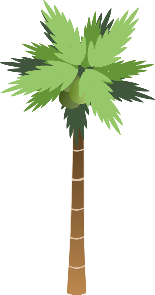 Palm Tree clip art (112685) Free SVG Download / 4 Vector