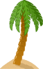 free vector Palmtree clip art