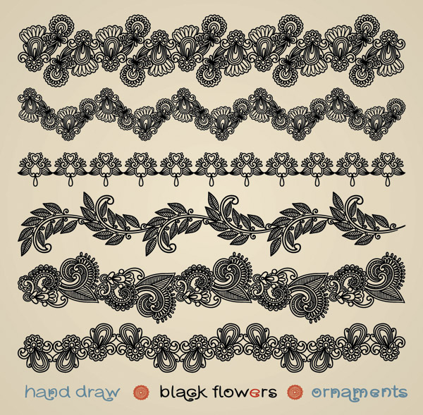 free vector Papercut style of classical pattern vector 3