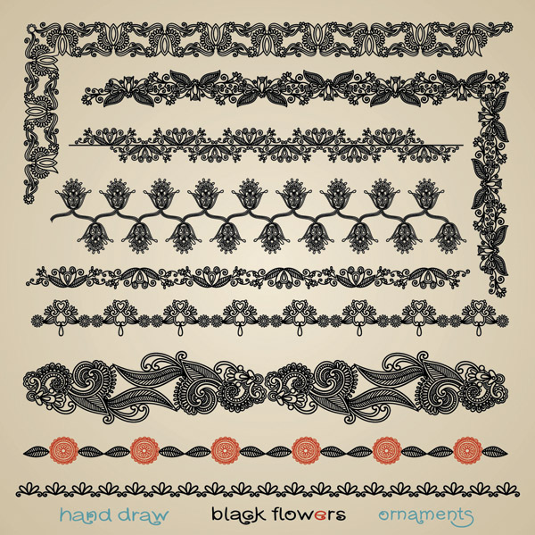 free vector Papercut style of classical pattern vector 5