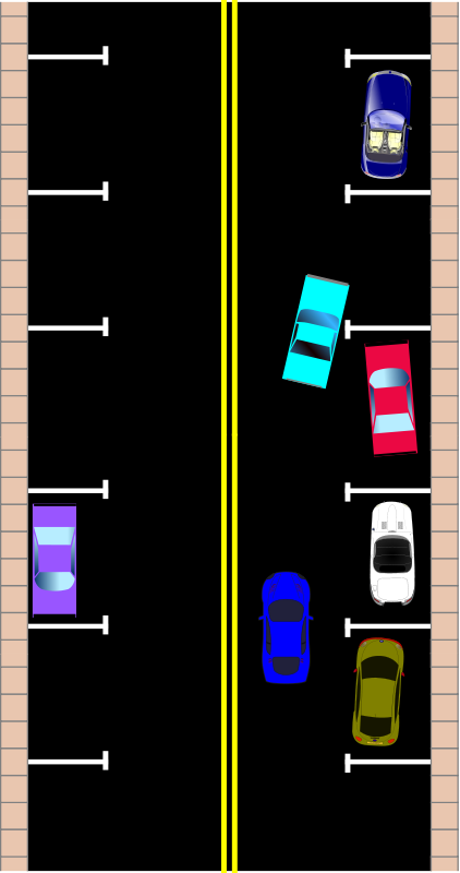 free vector Parallel Parking