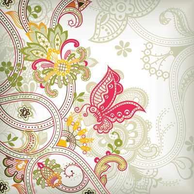 free vector Particular pattern vector butterfly