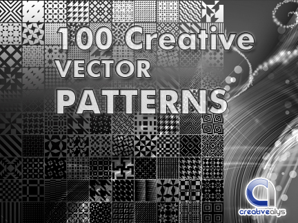 free vector Pattern Vector Pack of 100 Creative Design Pattern Vectors