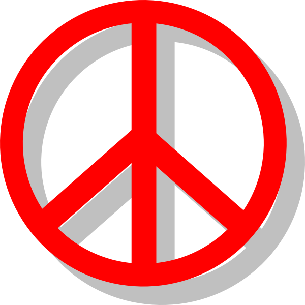 free vector Peace Sign clip art