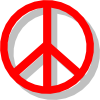 free vector Peace Sign clip art