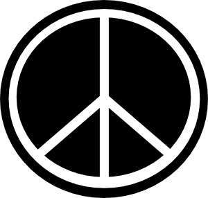 free vector Peace Symbol 2 clip art