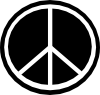 free vector Peace Symbol 2 clip art