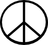 free vector Peace Symbol clip art