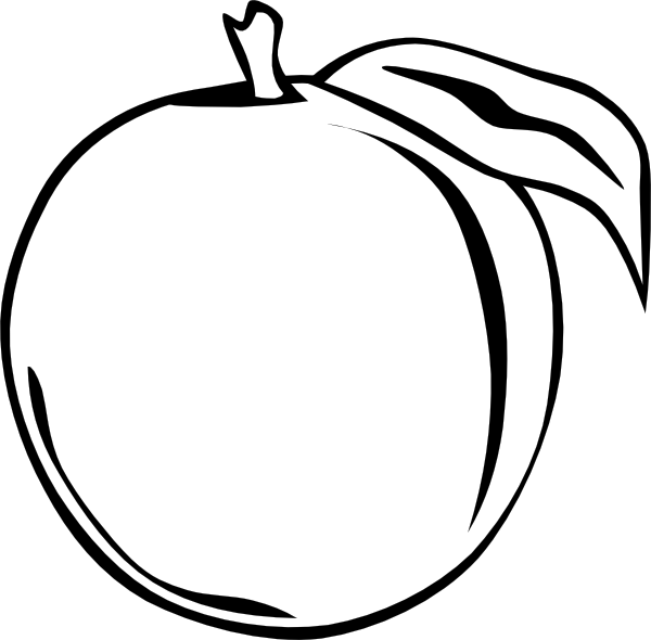 free vector Peach Apple clip art