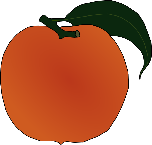 free vector Peach clip art